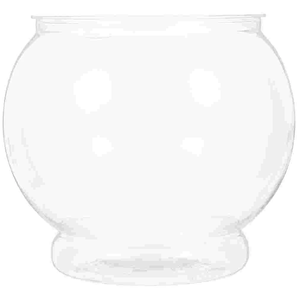 Containers Fish Tank Bowl for Goldfish Candy Clear Plastic Jar Rennet to Make Fresh Cheese