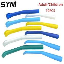 10pcs Dental Surgical Strong Suction Tubes Disposable Surgical Aspirator Dia15mm High Volume Saliva Tube for Children/Adult