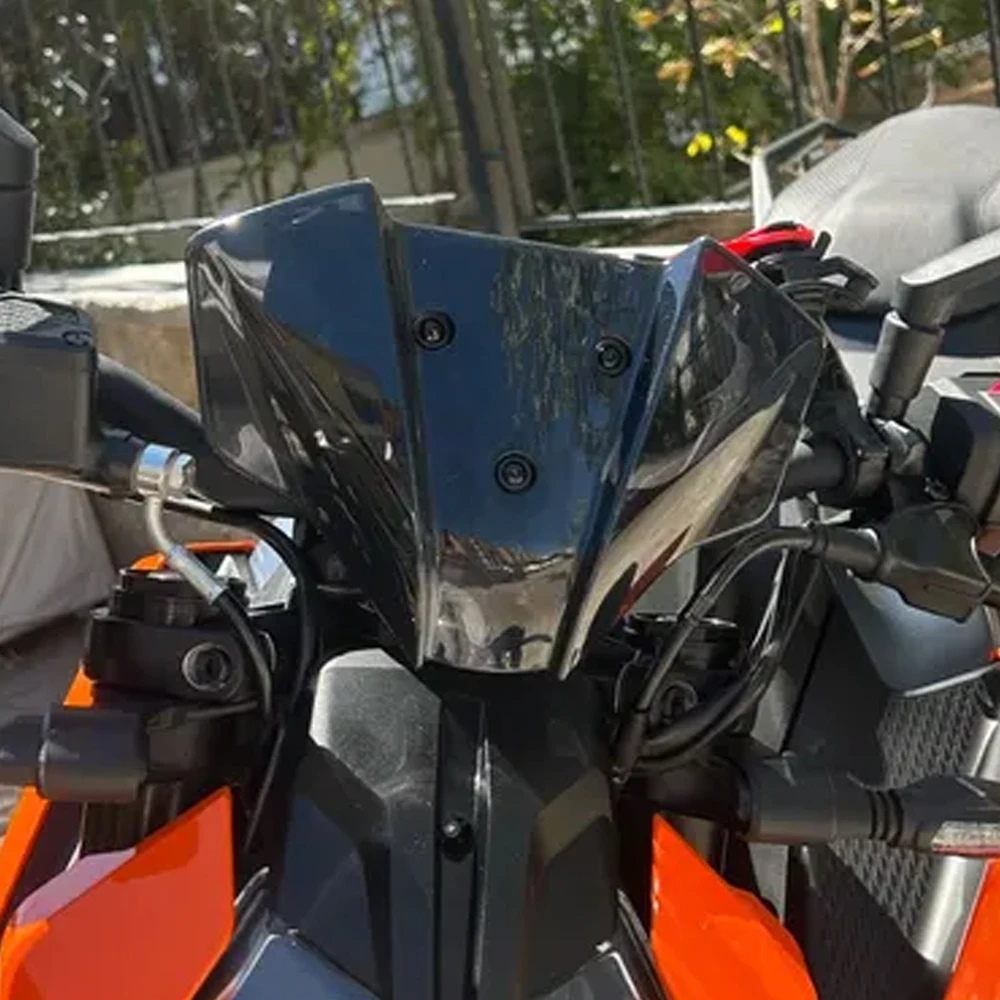 

2024 2025 Motorcycle Front Windscreen Windshield Wind Deflectors Shield Protector For DUKE 390 250 125 DUKE390 DUKE125 DUKE250