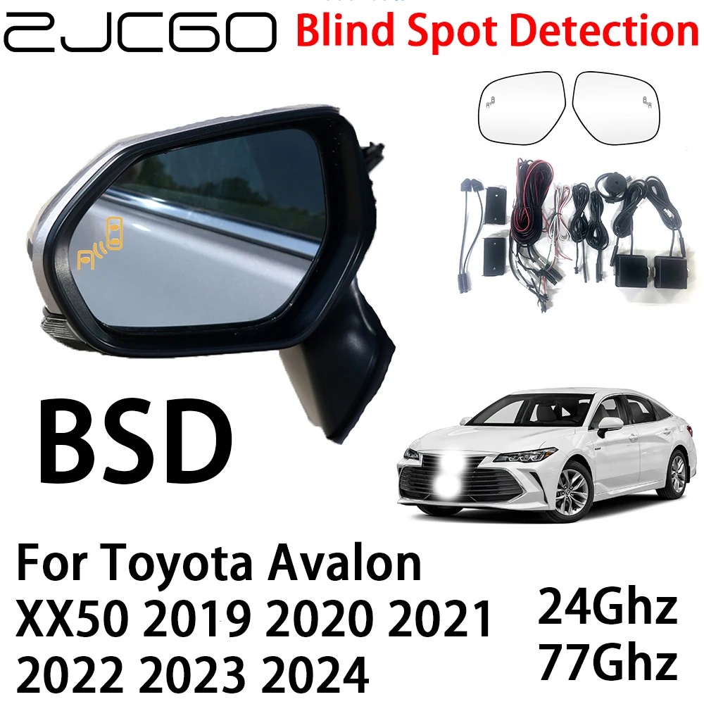 

ZJCGO BSD Radar Warning System Blind Spot Detection Safety Driving Alert for Toyota Avalon XX50 2019 2020 2021 2022 2023 2024