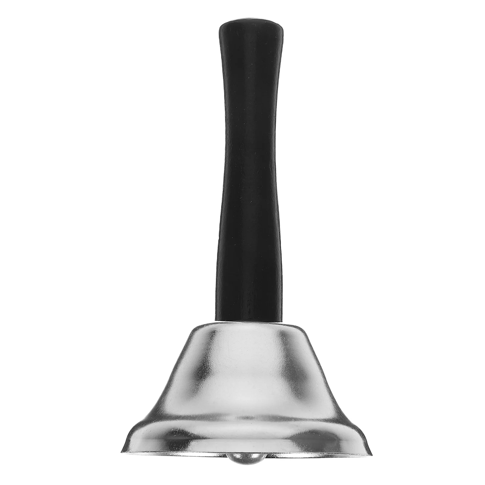 

Metal Hand Bell Christmas Decorations Lightweight Ergonomic Handle Santa Hand Bell Wooden Bells for Kids School Hotel Party