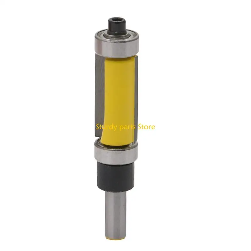 

97QC 1pc 1/4'' Shank Top &Bottom Bearing Flush Trim Router Bit For Woodworking
