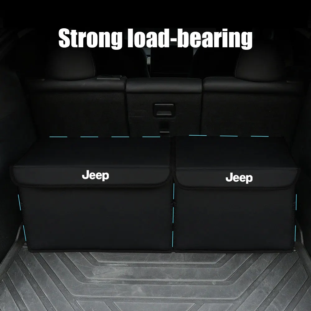 

Large Compartment Boot Auto Organizer Car Trunk Storage Bags For Jeep JPB Grand Cherokee Wrangler Renegaed Compass JK Trail Hawk