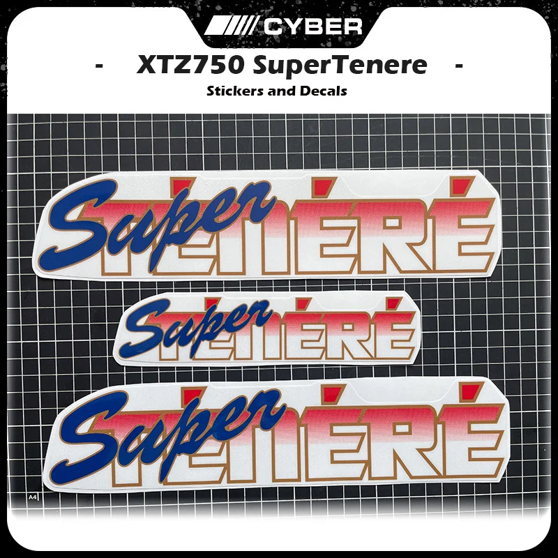 

750 Logo Shell Decal For YAMAHA XTZ750 Super Tenere – High-Performance Motorcycle Fairing Sticker