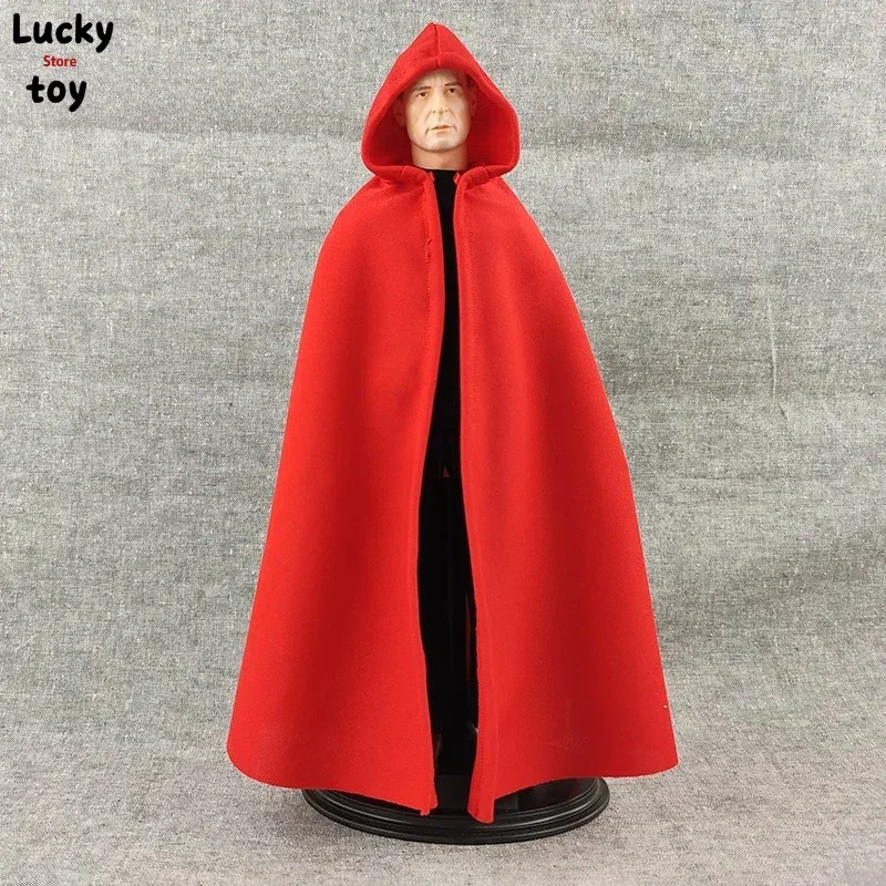 1/6 Scale Male Soldier Mantle with Hat Multicolour Long Cape Clothes Model for 12in Action Figures Doll BJD Body Toy