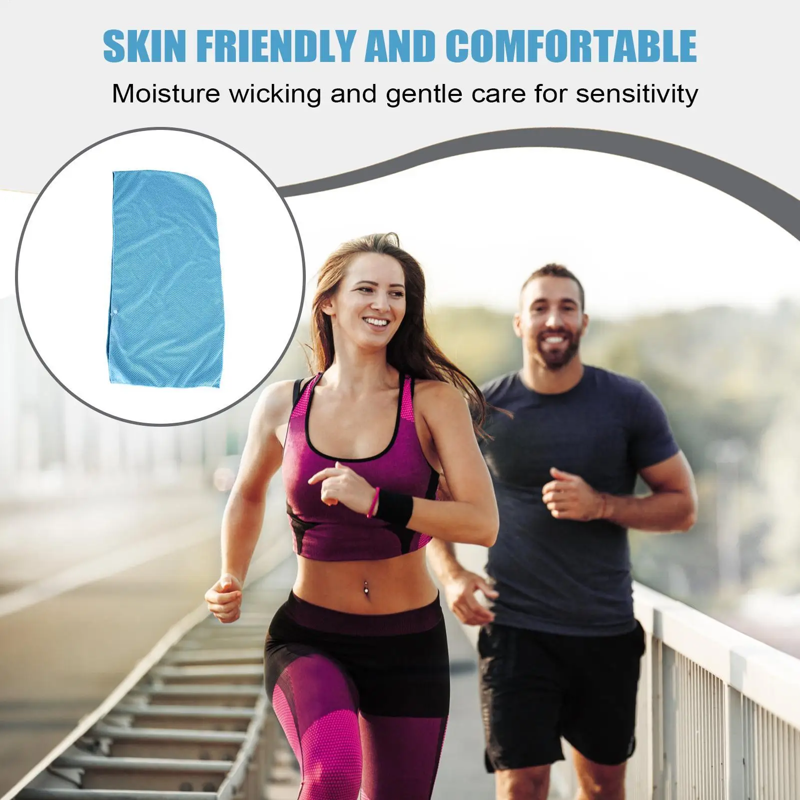 

Head Cooling Towel Quick Drying Sweat Towel Wraps For Neck And Face Refreshing Skin-Friendly Cold Rags For Camping Beach Trips