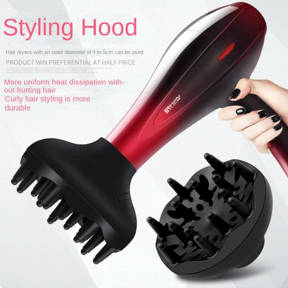 Suitable Diameter 4-5cm Hairdryer Diffuser Cover Lightweight Dispersing Drying Hair Dryer Diffuser Curl Durable Curly Styling