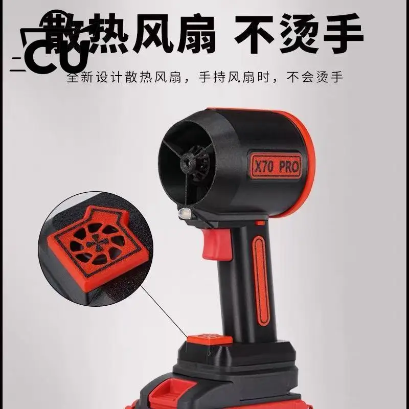 70mm Powerful Mini Turbo Jet Fan Air Blower,Max 2800g Thrust Car Washing Snow Blowing Leaf Blower for