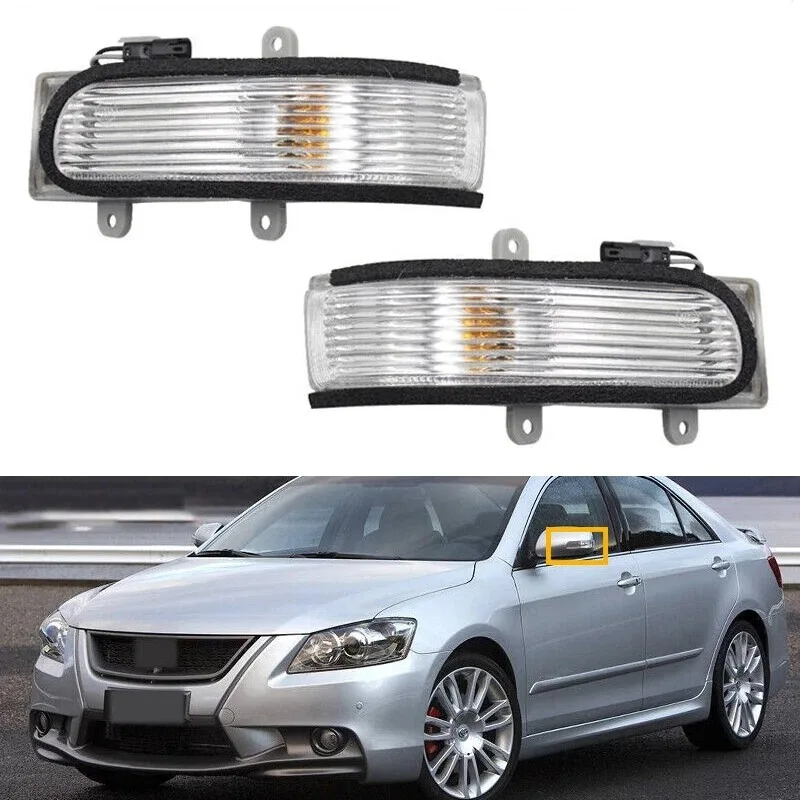 81740-06040 81730-06060 مصباح إشارة الانعطاف LED لتويوتا كامري أوريون 2006 2007 2008 2009 2010 2011 مصباح مؤشر المرآة الجانبية