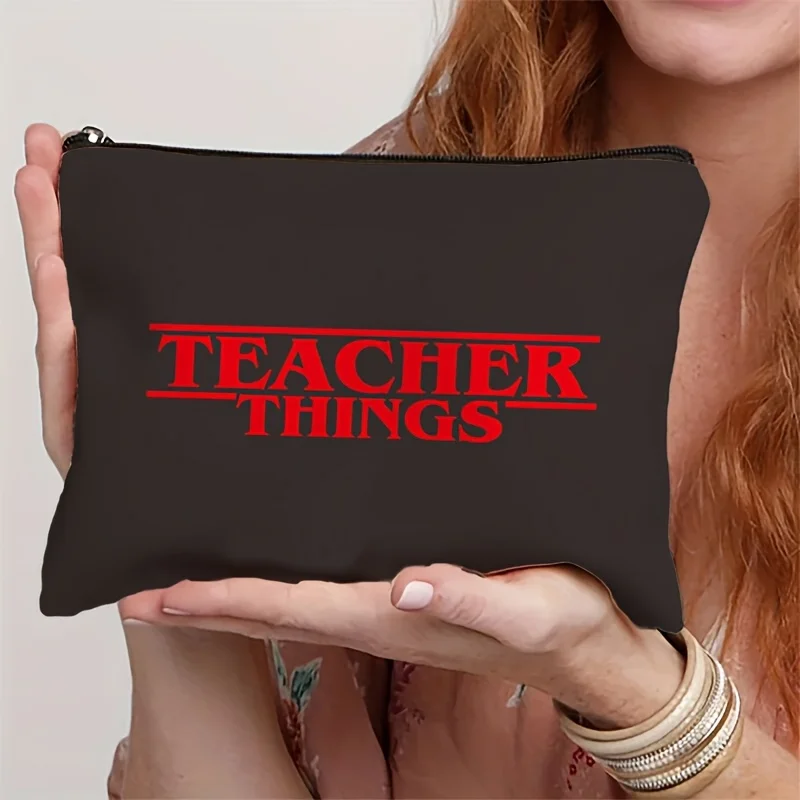 Gifts for Educators, Humorous Teacher Gifts,  Hot Chocolate Gifts, Lightweight Multi-functional Toiletry Bag, School Supplies Or