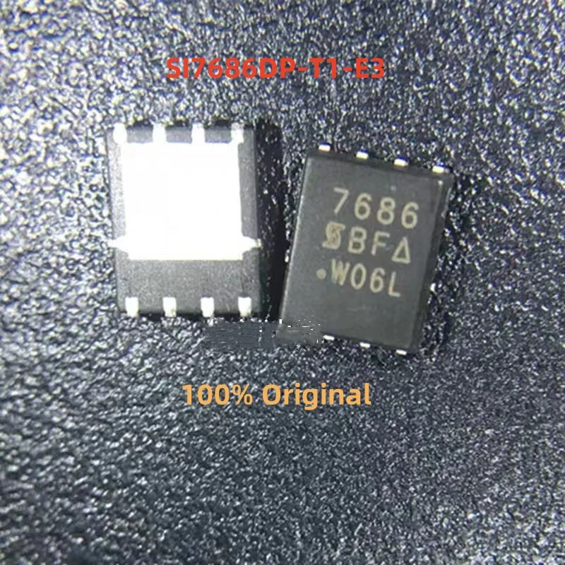 10PCS 100% New SI7686DP-T1-E3 SI7686DP SI7686 7686 QFN-8 Brand New Original Chips ic