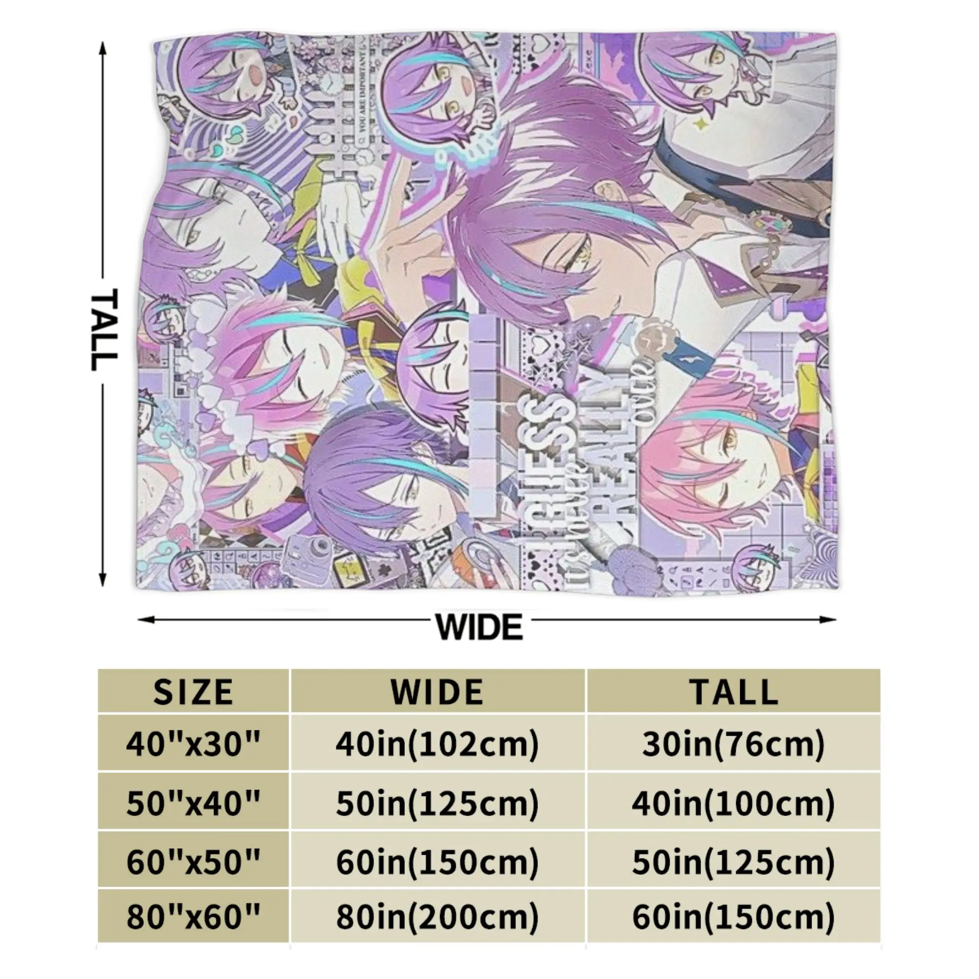 بطانيات روي كاميشيرو المضحكة فائقة النعومة من الفلانيل Wonderlands x Showtime بطانيات رمي مريحة قابلة للغسل في الغسالة