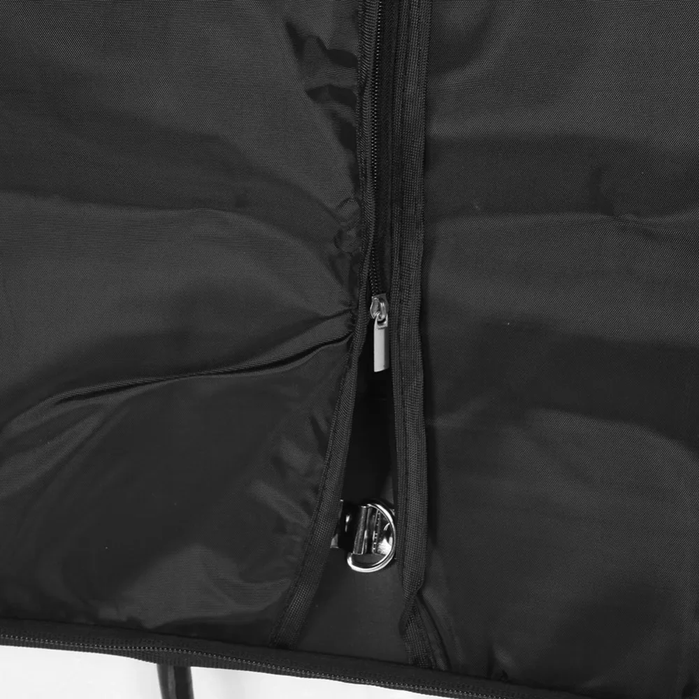 yesBlack Waterproof Business Suit Bag Oxford Fabric Durable Garment Hanging Clothes Protector Lightweight Practical