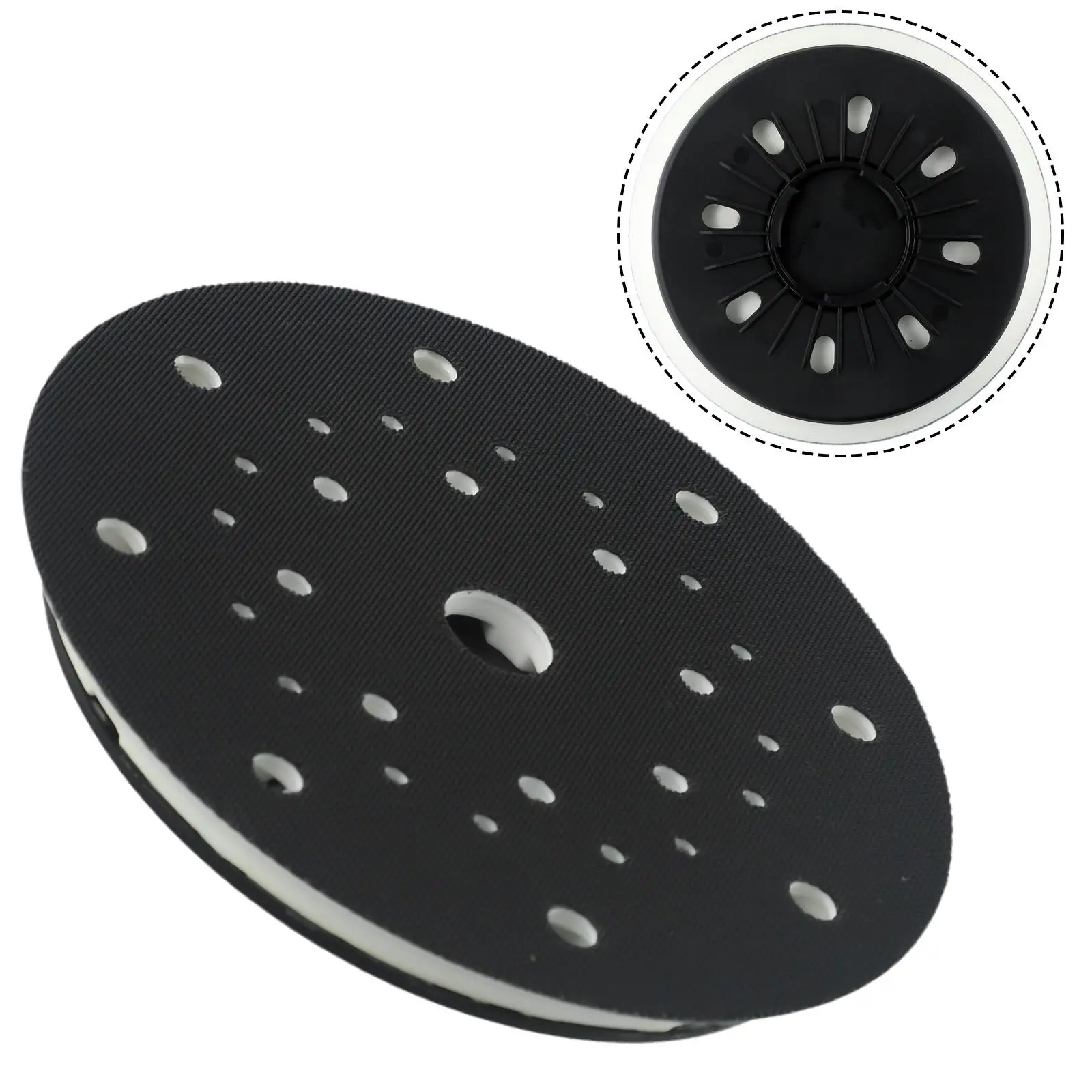 6 Inch 150mm Backing Pad Grinding Pad Hook&Loop PU Polishing Disc For  ROTEX RO150 Grinder Abrasive Tools