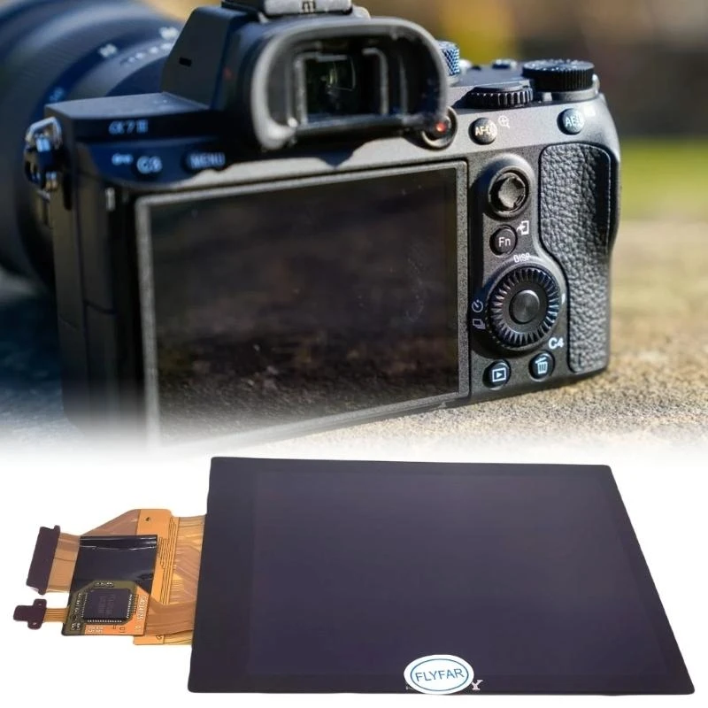 

Прозрачный ЖК-экран для A7M3 RX100M6 RX100VI HX99 Экран камеры Черная ЖК-панель Ремонт дисплея Простая установка