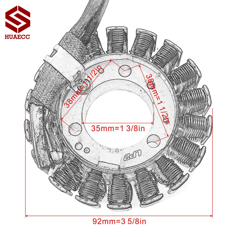 Motorcycle Generator Stator Coil for Honda Hornet 250 CB250 1998-2010 CB250 JADE250 CBR250 MC22 MC19 CBR400 NC23 NC29 - view 6