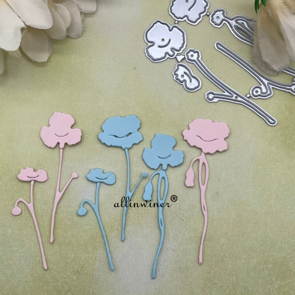 

New Flower Frame Series DIY Craft Metal Cutting Die Scrapbook Embossed Paper Card Album Craft Template Stencil Dies