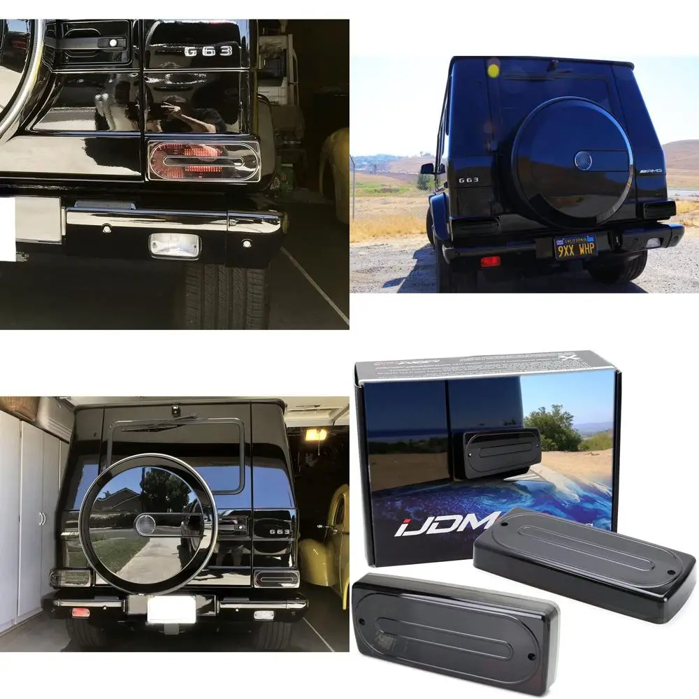 

Глянцевые черные задние фонари, сменные линзы, совместимые с Mercedes W463 G-Class G500 G550 G55 G63 AMG 1999-2018 гг., замена