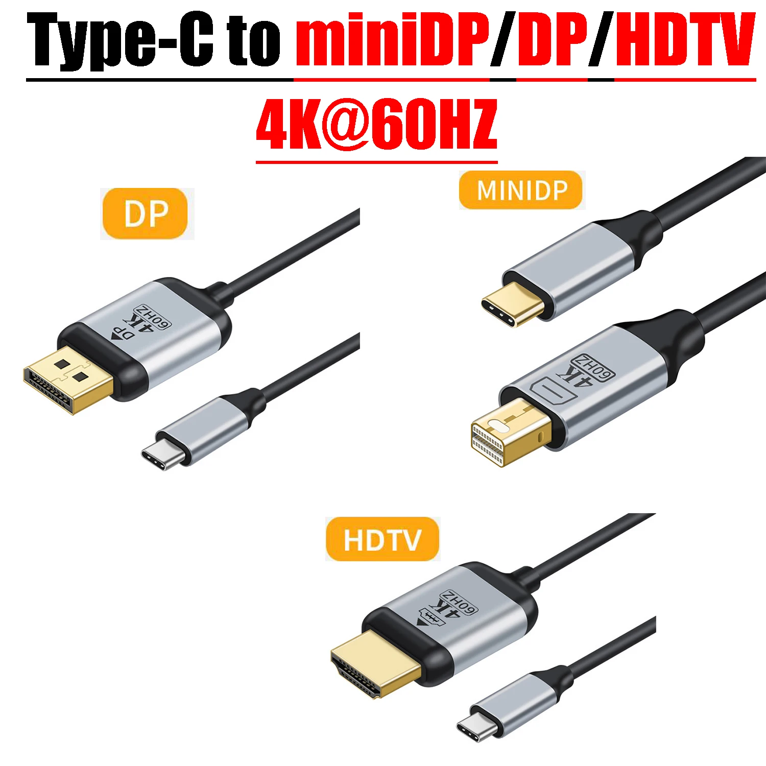 4K @ 60HZ kabel do projekcji wideo typu C do miniDP Adapter kabla HDTV HD 2k @ 144hz do telewizora HAUAWEI wyświetlacz płyta sterownicza EDP