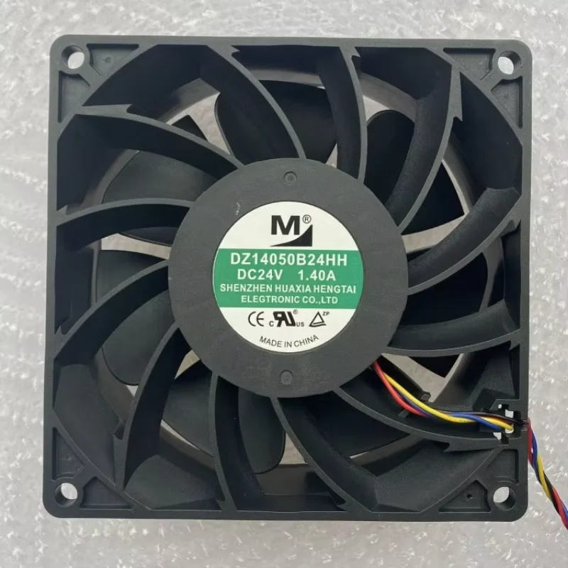 M DZ14050B24HH DC 24V 1.40A 140x140x50mm 4-Wire Server Cooling Fan