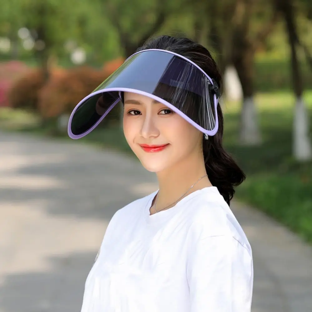 Fashion Sunshade Cap Foldable Anti-UV Visor Solar Protection Face Cover Shield Summer Outdoors Sport Supply Apparel Accessories