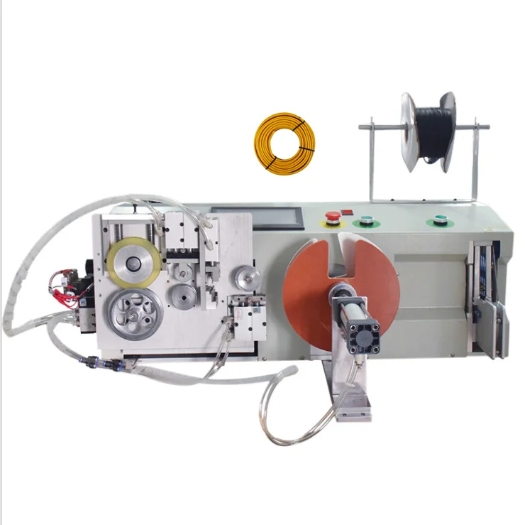 Auto Cable cutting winding twist tie tying machine with meter measuring function twisting tie machine SA-C01