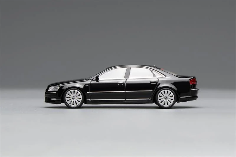 

(Pre-Order) 1:64 A8 (D3) Facelift 2008 Metallic black Diecast Collector's Vehicle Model Car