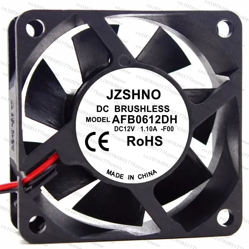 1PCS for AFB0612DH 12V 1.10A 6025 6CM DC Power Supply Chassis Variable Frequency Radiator Cooling Fan