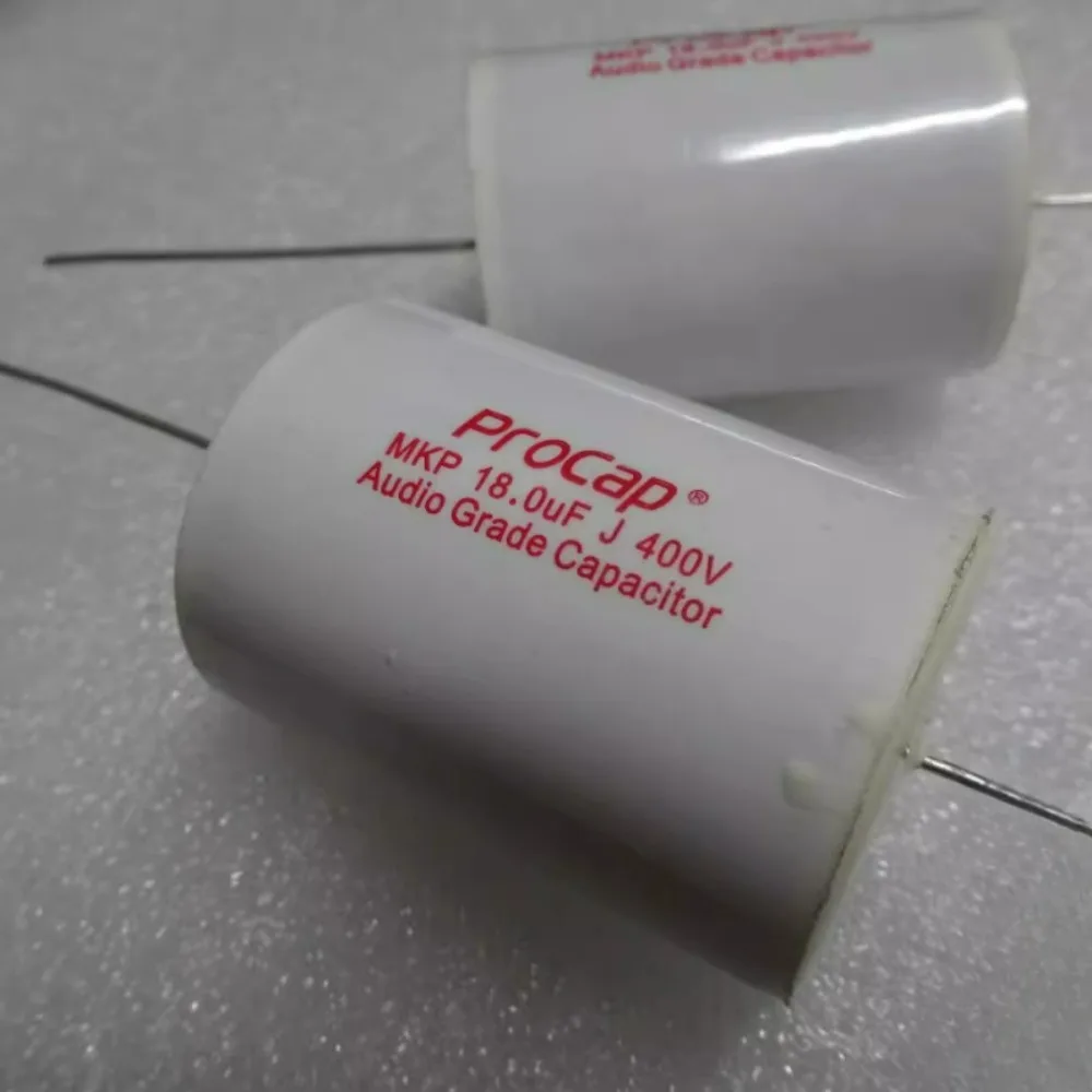 ProCap 18uf/400v 186 Brand New Axial Audio Beams Capacitor Non-polarized Frequency Crossover Capacitor