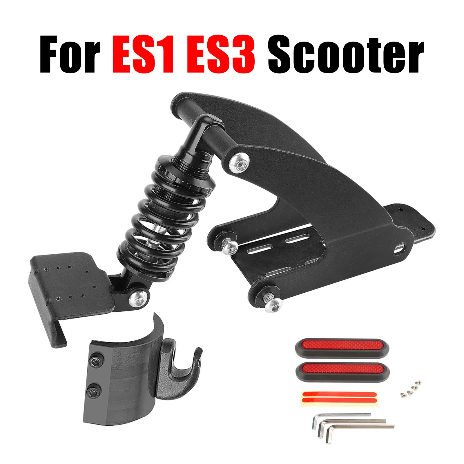 ULIP Scooter Upgraded Rear Suspension With Hook Kit For Segway Ninebot ES1 ES3 Scooter Rear Shock Absorber Accessories Parts