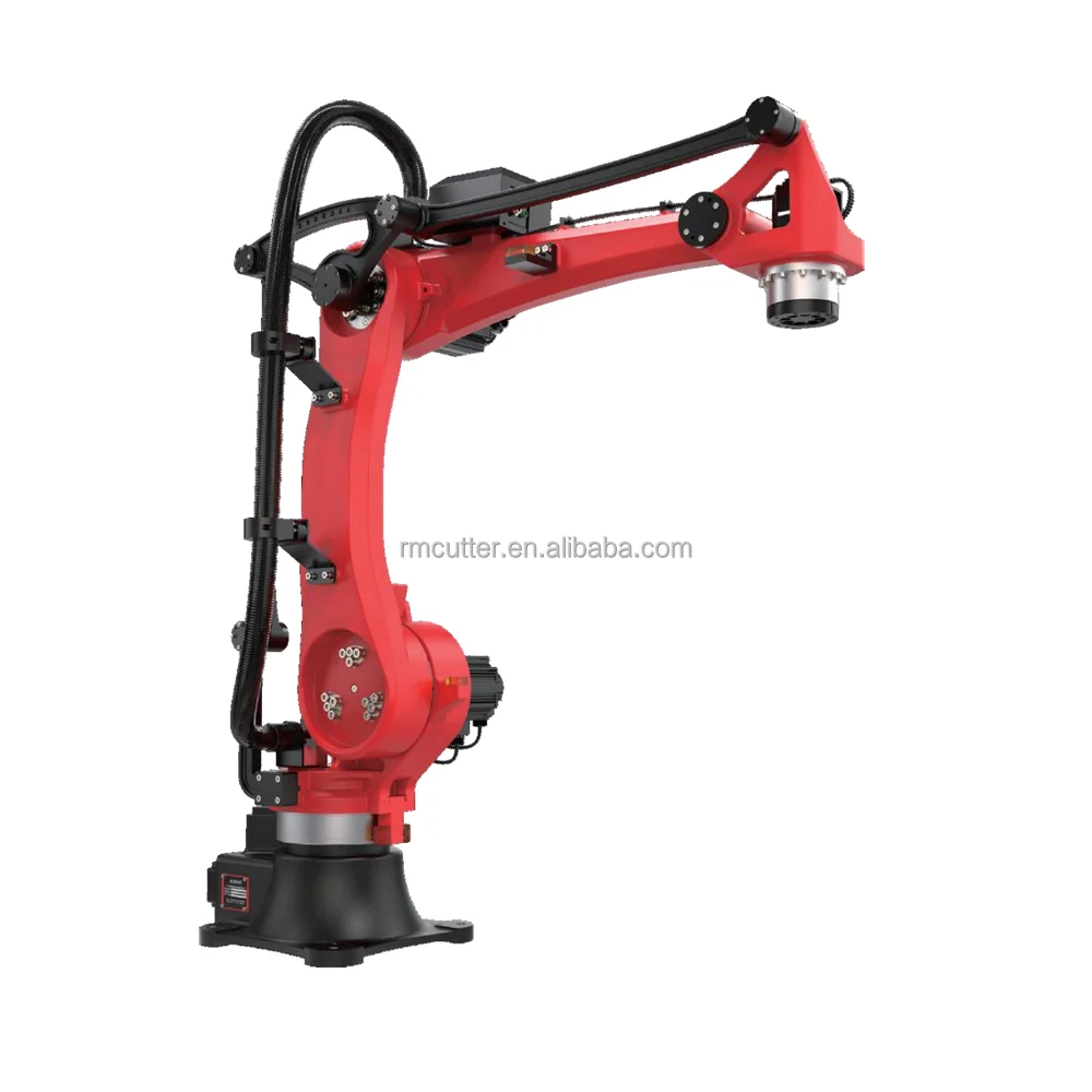 روبوت صناعي 6 محاور MIG نطاق روبوت لحام 1450 مللي متر مع مصدر طاقة MEGMEET Ehave CM350/آلة روبوت لحام #3