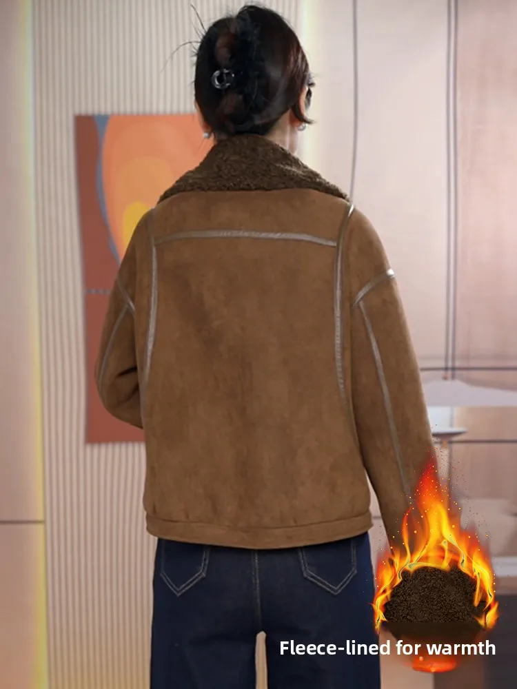 Vroege winter of losse damesjas 2026 nieuwe Sle Fce gevoerde, faionable gewatteerde katoenen jas Simplici ontwerp rits...