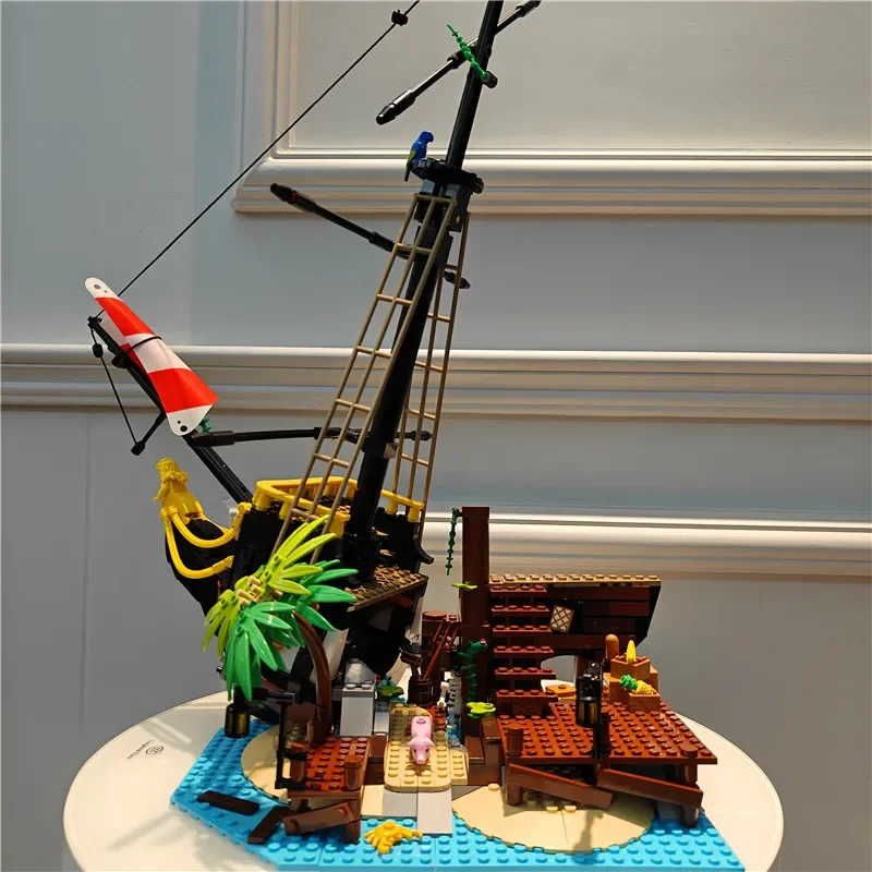 In Stock Pirates of Barracuda Bay 698998 2545Pcs Building Blocks Bricks Kid Birthday Christmas Gifts Compatible 21322