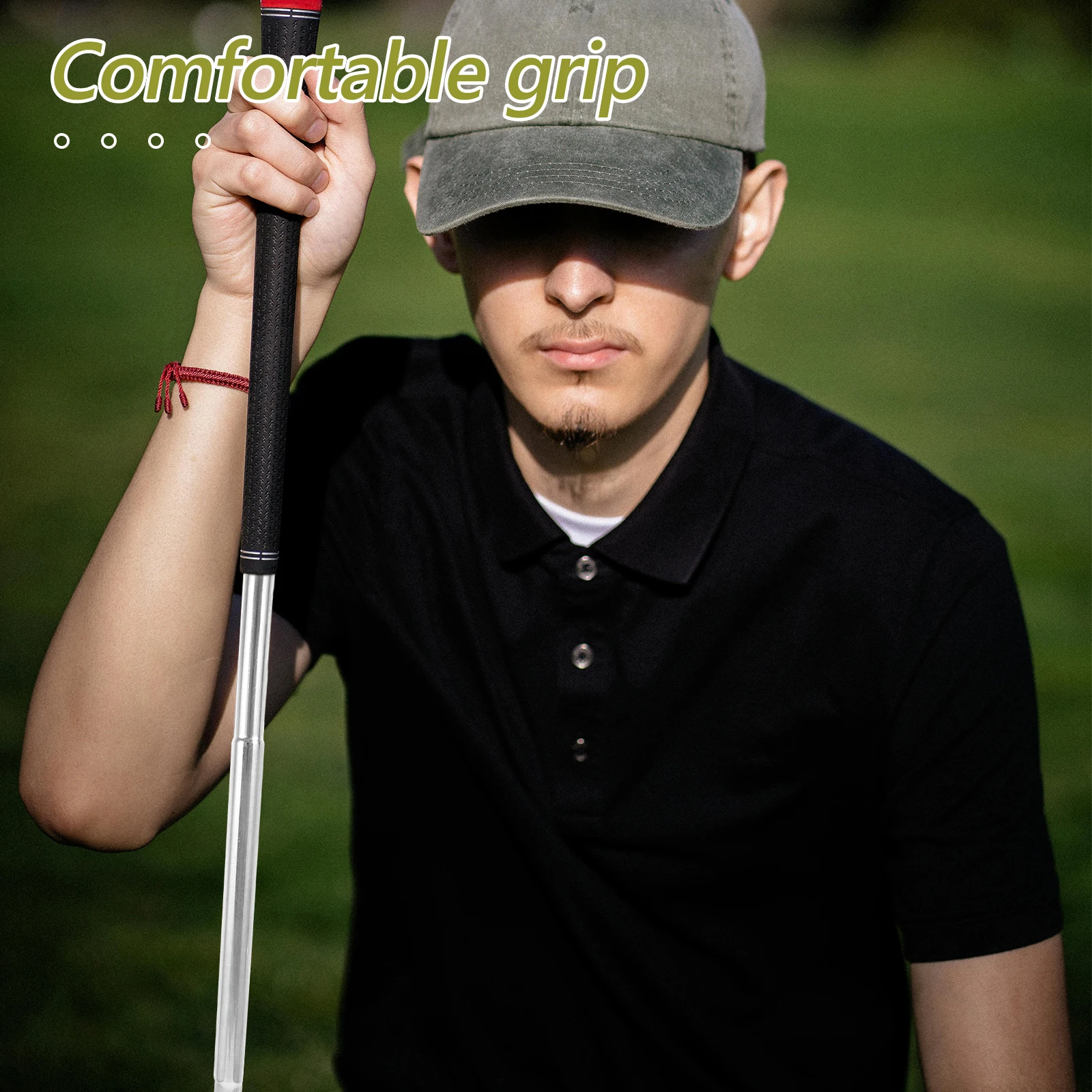 

1pcs Golf Club Extension Rod 058 Iron Shaft Extender Durable Metal Golfs Supplies Practical Outdoor Accessories
