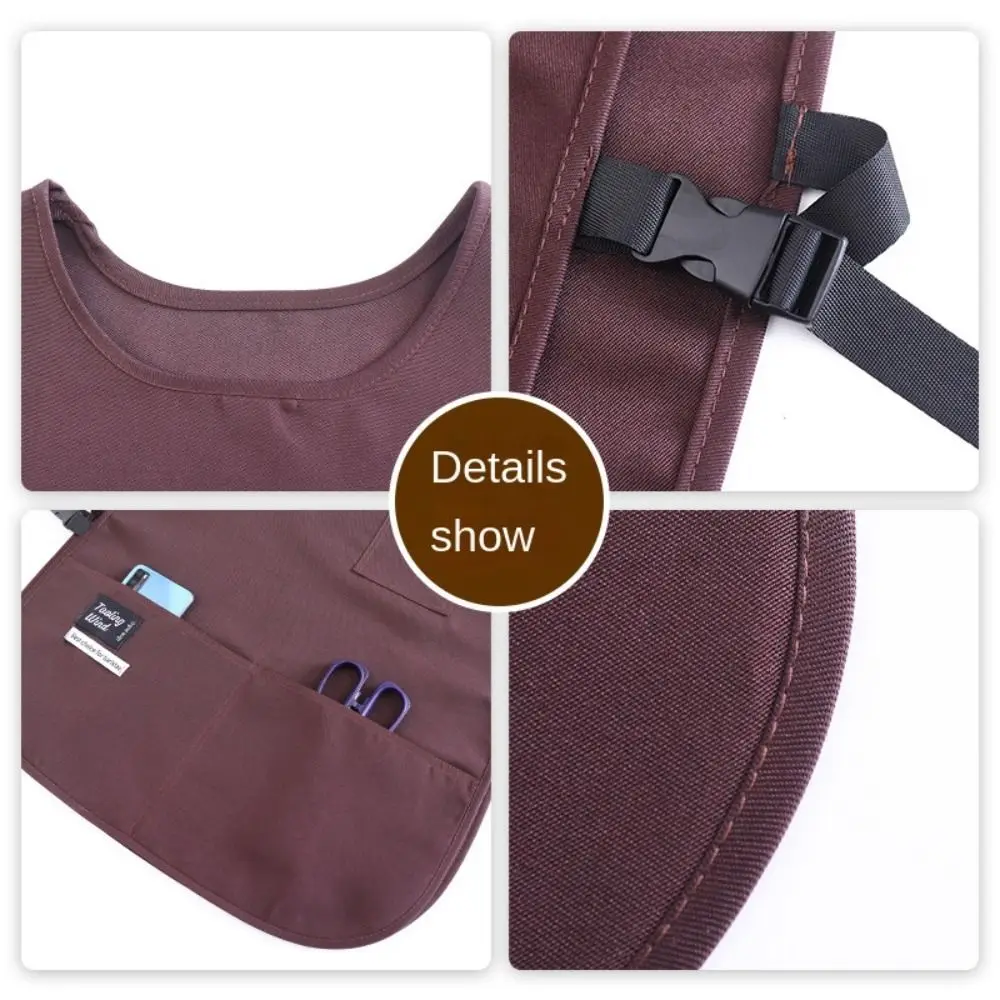 

Waterproof Stain-Resistant Apron Breathable Anti Dirty Sleeved Apron Nylon Vest Style Multipurpose Kitchen Aprons
