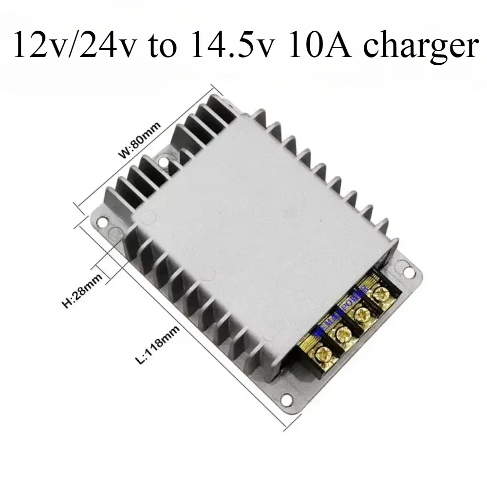 

9V-32V 12v/24v to 14.5v 10A 10amp battery charger DC DC Power Converter for Lithium ion liFePO4 Batteries for RVs Boat Car