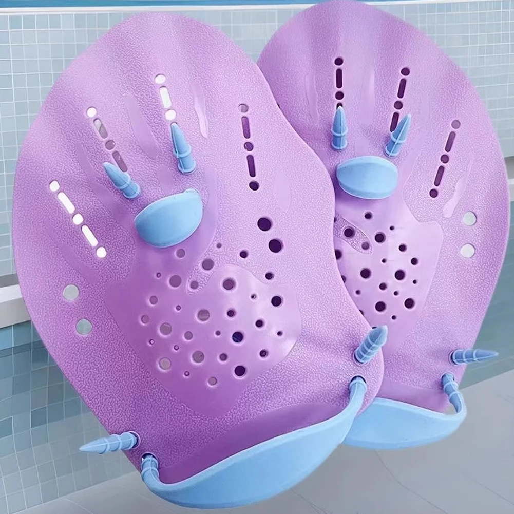 مجاذيف السباحة المريحة للتدريب على السباحة، مجاذيف السباحة، مجاديف السباحة القابلة للتعديل، ملحقات تدريب حمام السباحة #5