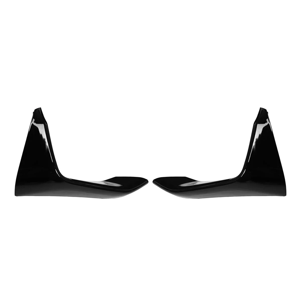 Pair Car Front Bumper Splitter Trim For BMW F80 M3 2014-2019 And F82/F83 M4 2015-2020 Fog Light Lamp Cover Canards