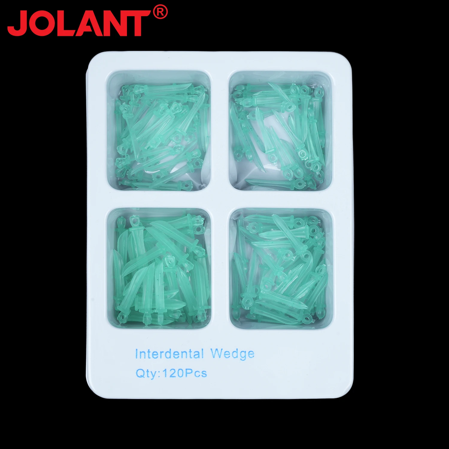 

120pcs/Box JOLANT Dental Interdental Wedges 4 size Matrix Wedge Matrice Plastic Dentist Lab Instrument Dentist Tools