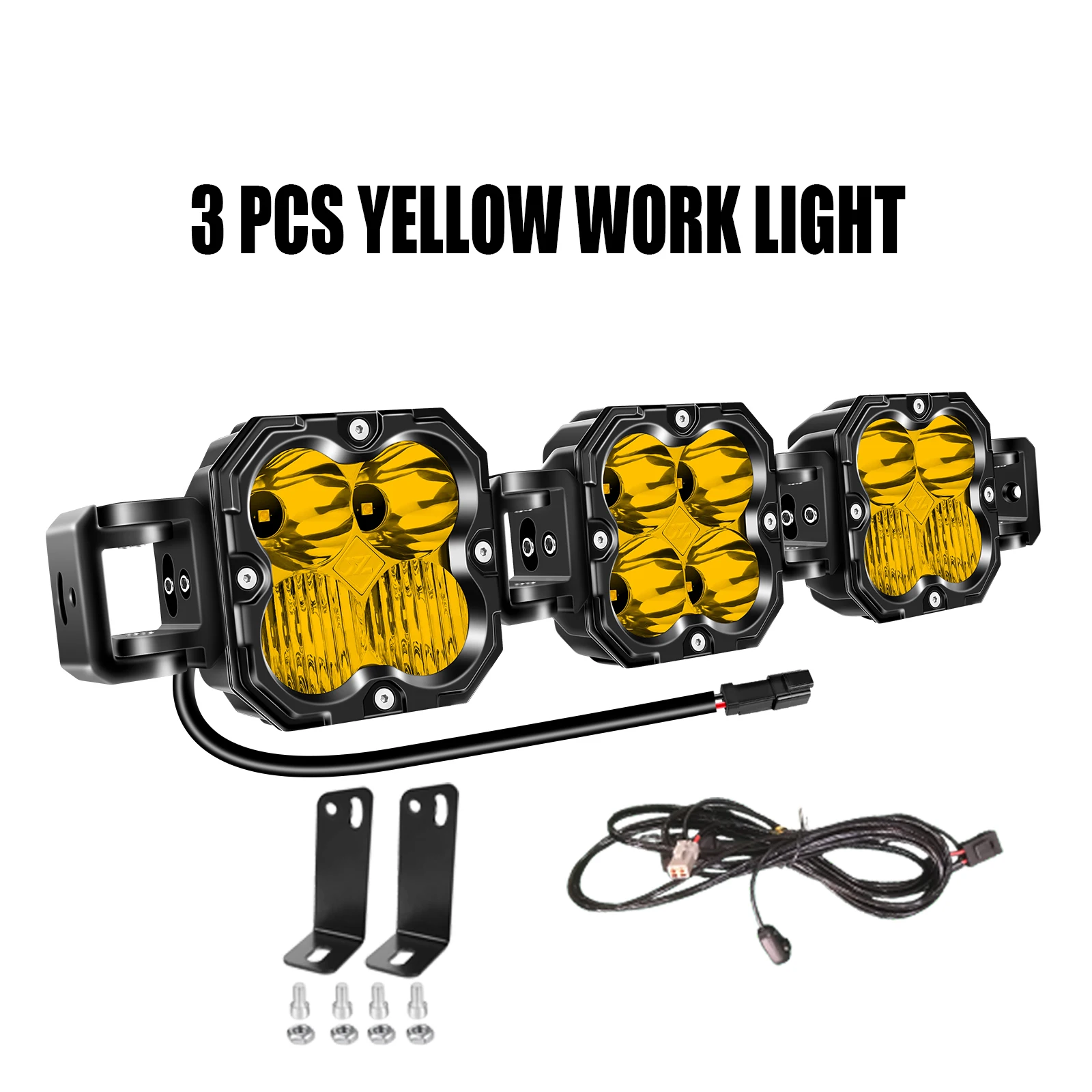 Variant: 3 x 30W Yellow Light