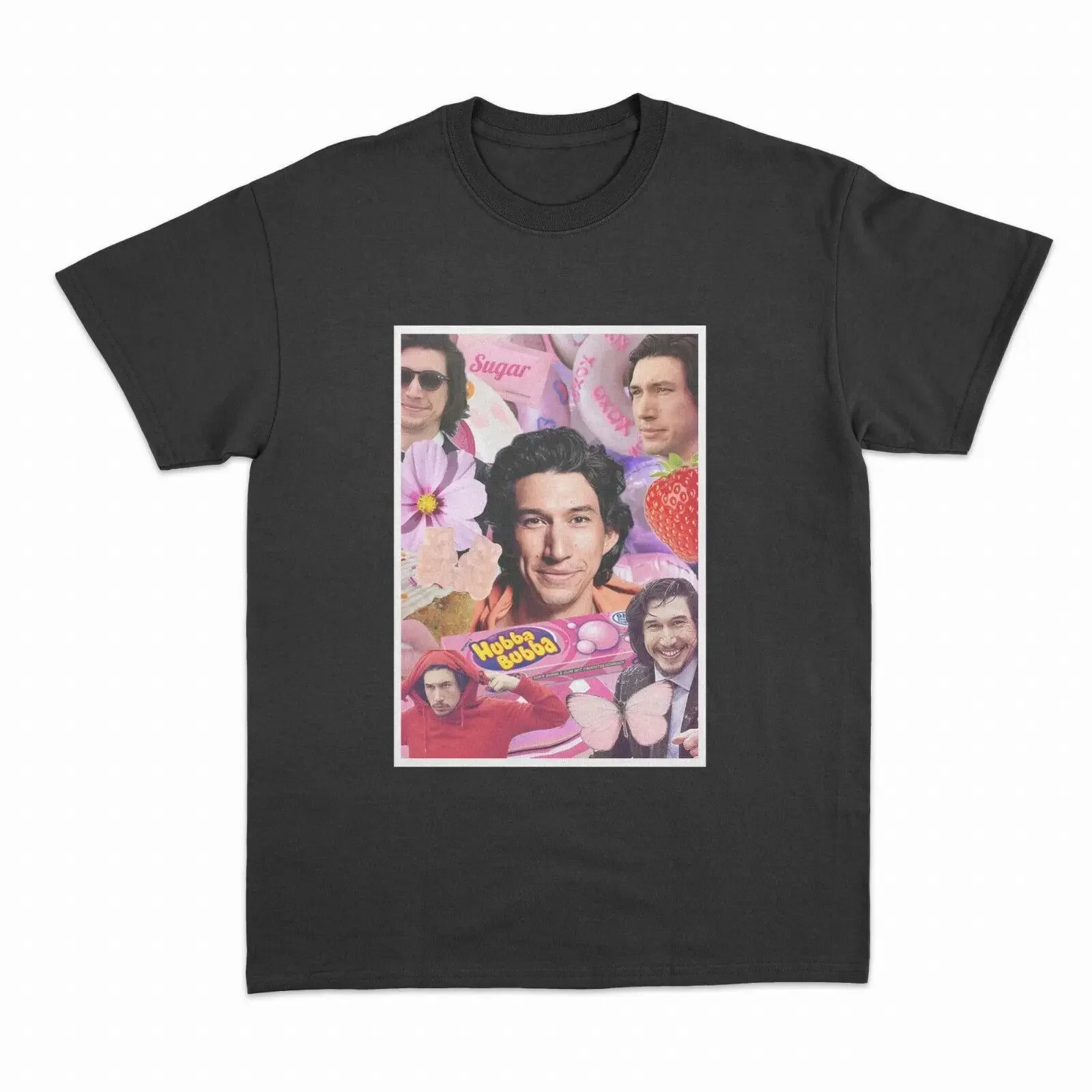 Adam Driver Collage T Shirt Men Style long or short sleeves