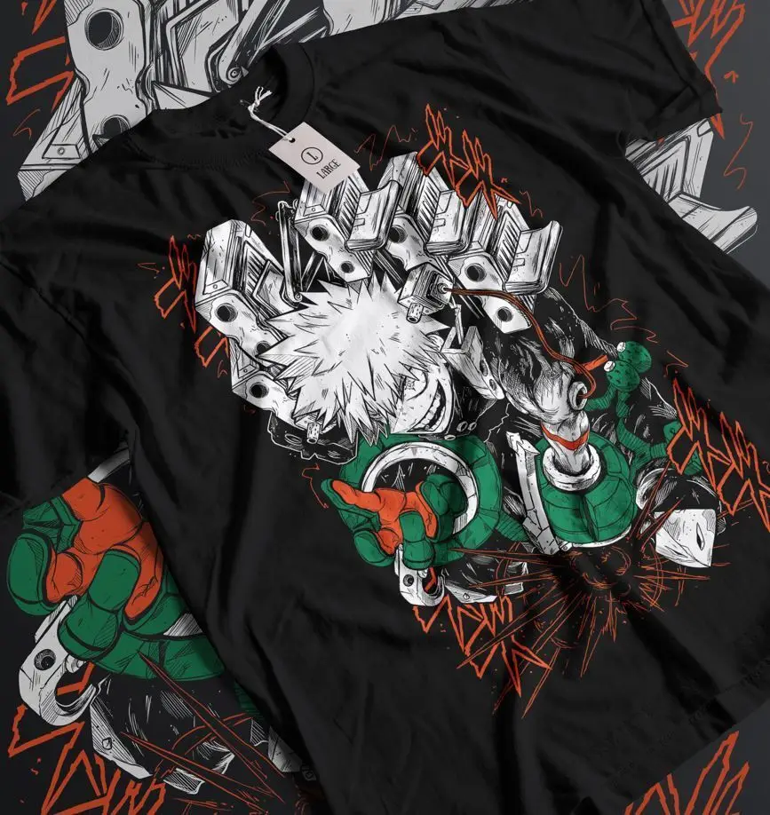 

Bakugo Katsuki,My Hero,Boku No Hero Bakugou,Kacchan, Anime,Unisex Shirt