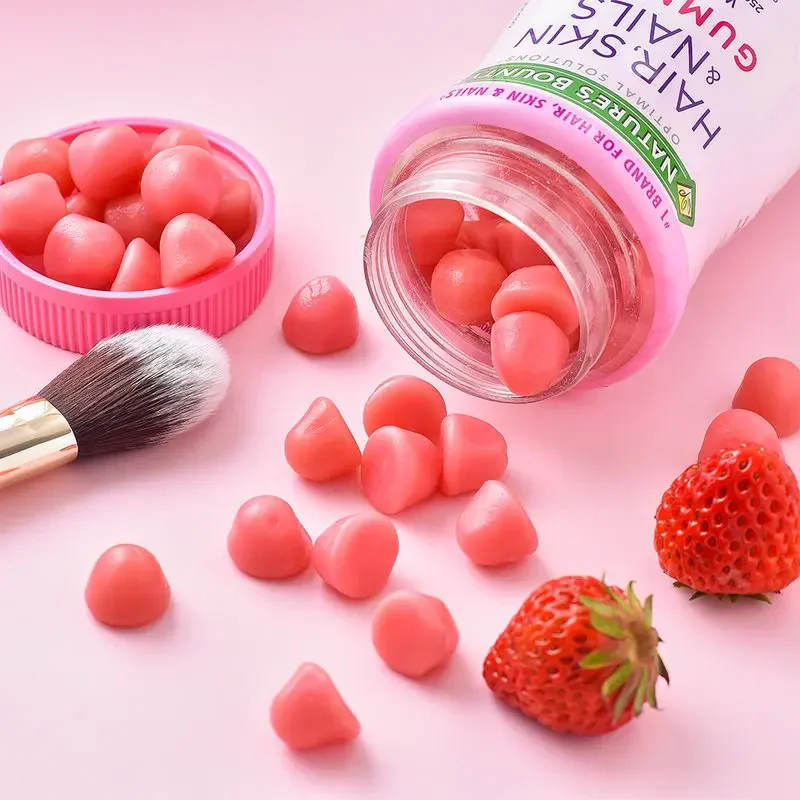 Natural Collagen Gummies To  Skin Radiance, Restore Youthful Freshness and Maintain Skin Elasticity and Firmness