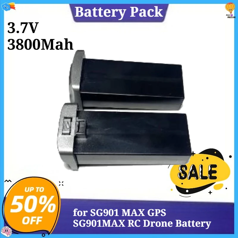 

Drone Battery Accessories 3.7V 3800Mah for SG901 MAX GPS SG901MAX RC Drone Battery