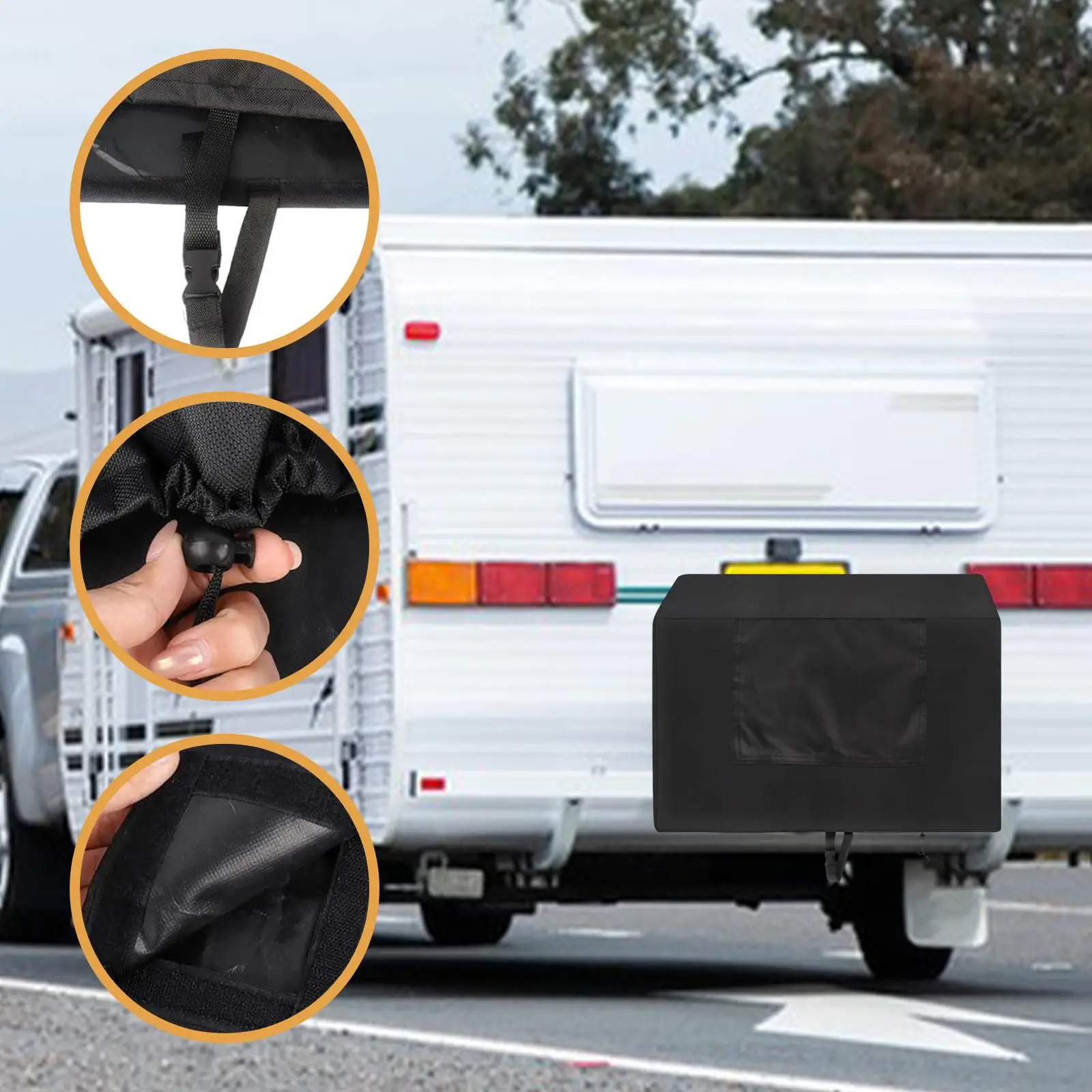 

Крышка для газового баллона RV, портативная, с видимым клапаном, для прицепов и автодомов, аксессуары для RV