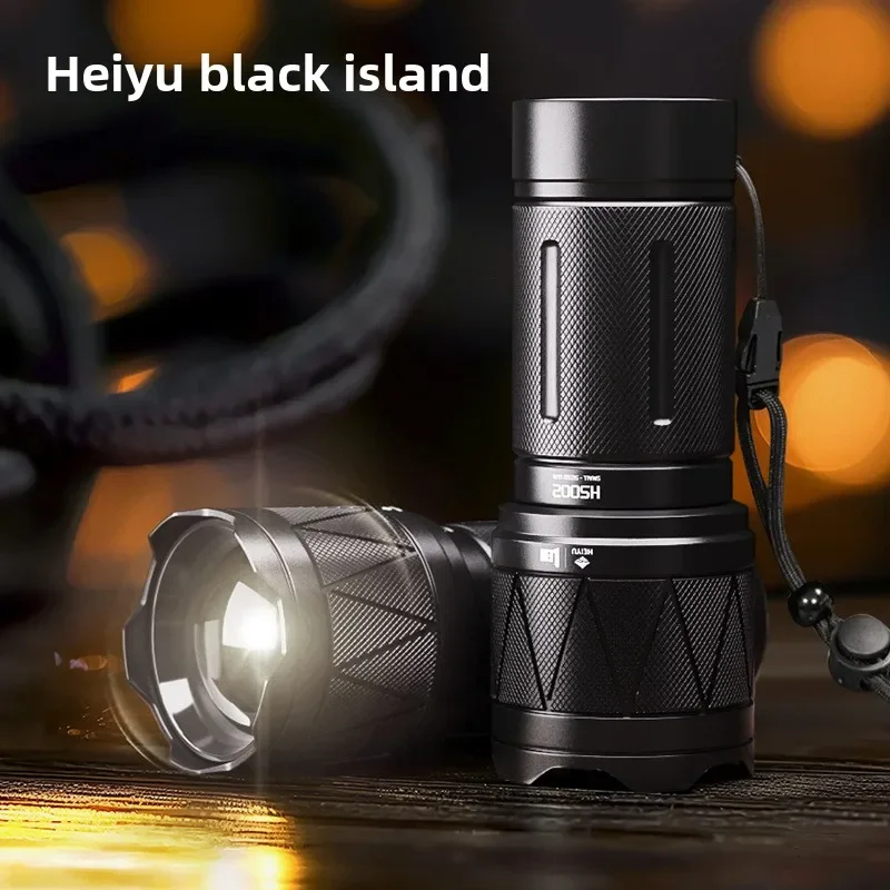 Ultra Bright Rechargeable Flashlight - Compact Zoomable Torch for Home Outdoor