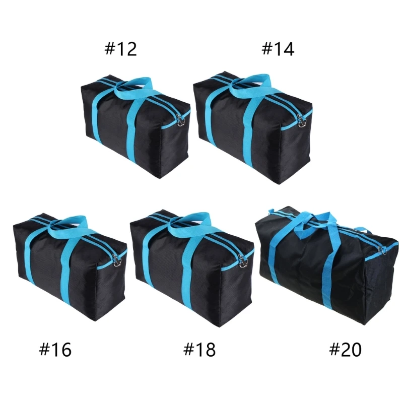 

High Capacity Tool Bag Storage Case Pouches For Electricians, With Wide Opening Dropship