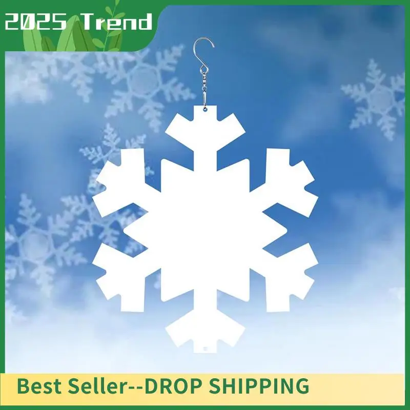 

Sublimation Wind Spinners Blanks Hanging Wind Spinners 8 Inch Christmas Gifts For Christmas Day Garden Decoration