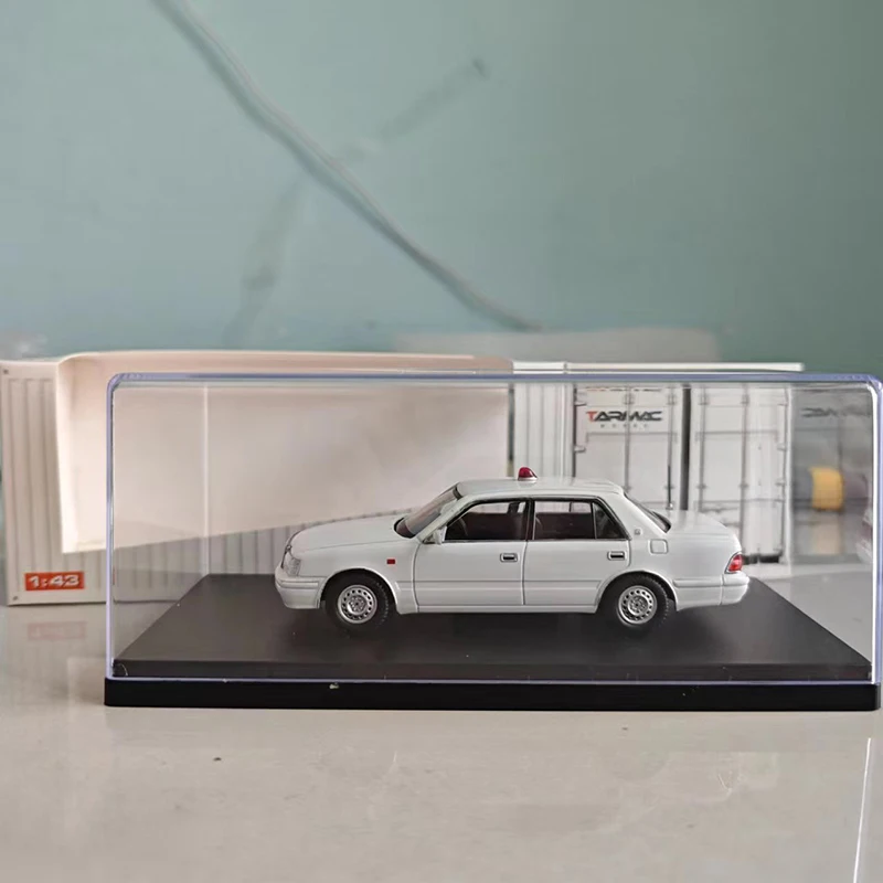 Diecast 1/43 Size Toyota Crown Police Car Model Car Crown Alloy Car Model Toys for Boys Collection Display Hobby Original Box