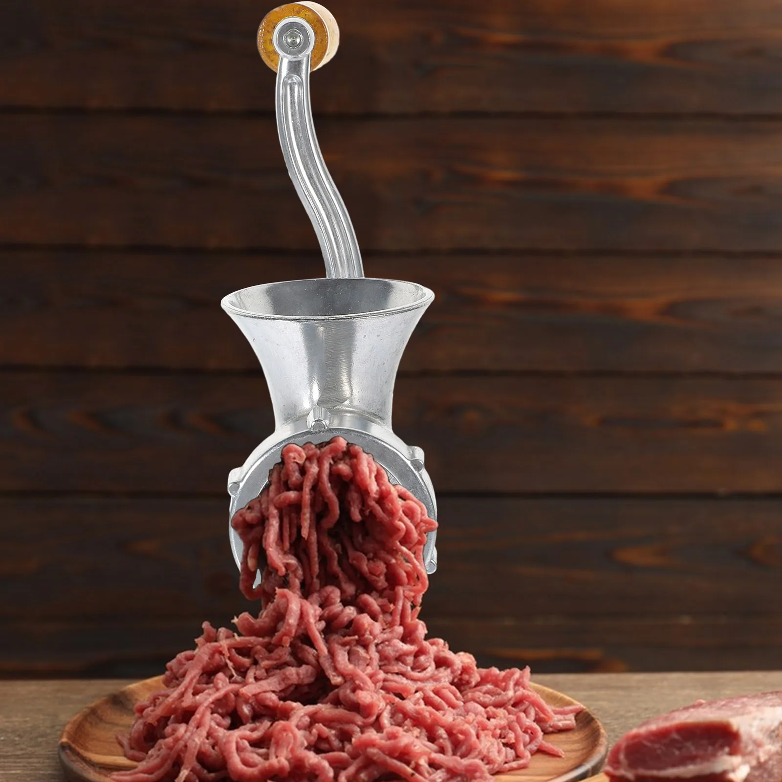 

1Set Heavy Duty Meat Mincer Sausage Filler Practical Garlic Stuffer Home Minced Machine Meat Meet Machine Garlic Sausage Stuffer